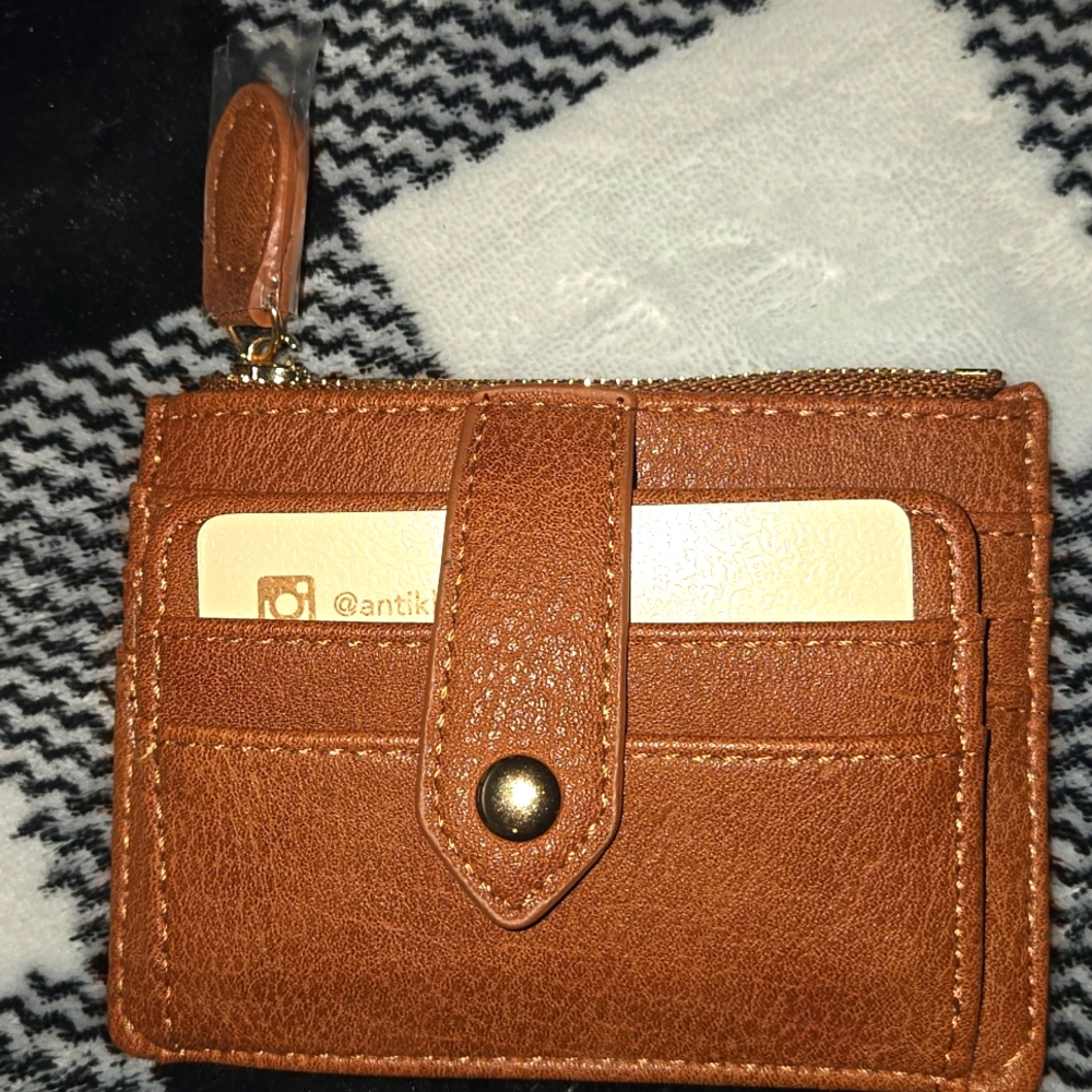 Brown Card Wallet